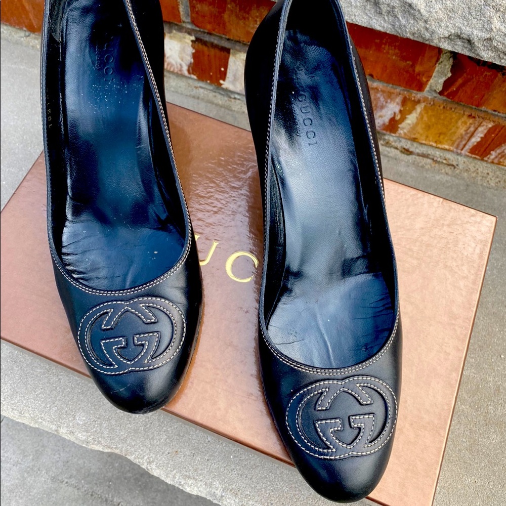 Authentic Gucci Kitten Heel Shoes